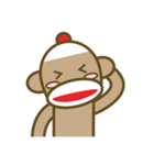 Mr Sock Monkey's Happy life 2（個別スタンプ：28）