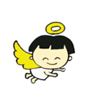 ちびちゃんとワンコ（個別スタンプ：12）