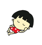 ちびちゃんとワンコ（個別スタンプ：37）