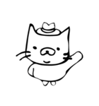さらっと使えるねこ（個別スタンプ：2）