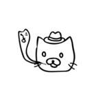 さらっと使えるねこ（個別スタンプ：5）