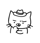 さらっと使えるねこ（個別スタンプ：15）