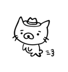 さらっと使えるねこ（個別スタンプ：18）