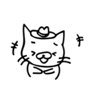 さらっと使えるねこ（個別スタンプ：38）