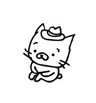 さらっと使えるねこ（個別スタンプ：39）