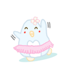 Yoyo cute Penguin（個別スタンプ：9）
