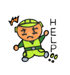 ヘルメット男子（個別スタンプ：12）