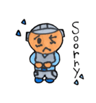 ヘルメット男子（個別スタンプ：17）