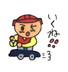 ヘルメット男子（個別スタンプ：30）