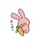 たまに危険なうさぎとにんじん（個別スタンプ：37）