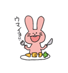 たまに危険なうさぎとにんじん（個別スタンプ：40）
