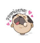 Pongpang the pug（個別スタンプ：7）