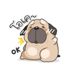 Pongpang the pug（個別スタンプ：34）