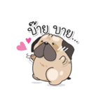 Pongpang the pug（個別スタンプ：40）