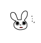 ヘタ描きウサギ（個別スタンプ：11）