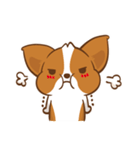 Corgi Dog KaKa - Drama Queen（個別スタンプ：4）