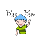 Blue men head nongmapro（個別スタンプ：5）