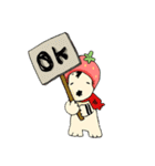 くせ毛だょ（個別スタンプ：8）
