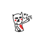 Taro cat and his friends（個別スタンプ：4）