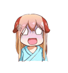 鹿と鹿の妹の日常生活（個別スタンプ：19）
