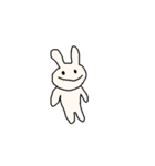 使いたくなるうさぎさん（個別スタンプ：1）