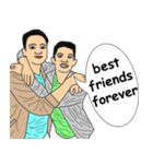 Dadao ＆ Old Friends (english ver.)（個別スタンプ：7）