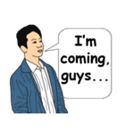 Dadao ＆ Old Friends (english ver.)（個別スタンプ：36）