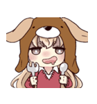わんにゃんぼうしーずの楽しい日常（個別スタンプ：1）