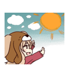 わんにゃんぼうしーずの楽しい日常（個別スタンプ：13）