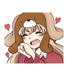わんにゃんぼうしーずの楽しい日常（個別スタンプ：17）