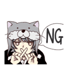 わんにゃんぼうしーずの楽しい日常（個別スタンプ：33）