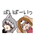 わんにゃんぼうしーずの楽しい日常（個別スタンプ：40）