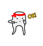Ms. Stone does exercise（個別スタンプ：2）