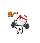 Ms. Stone does exercise（個別スタンプ：25）