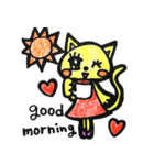 おちゃめなネコ＆ウサギ（個別スタンプ：2）
