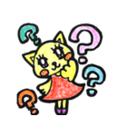 おちゃめなネコ＆ウサギ（個別スタンプ：21）