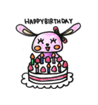 おちゃめなネコ＆ウサギ（個別スタンプ：27）