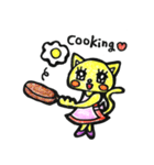 おちゃめなネコ＆ウサギ（個別スタンプ：30）
