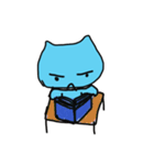 yeah it's bluecat（個別スタンプ：22）