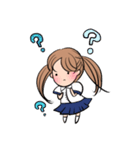 24h School Girl（個別スタンプ：18）