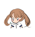 24h School Girl（個別スタンプ：24）