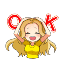 気まぐれキャシー 2（個別スタンプ：1）