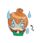 甘すぎない女の子+α（個別スタンプ：3）
