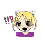 甘すぎない女の子+α（個別スタンプ：5）