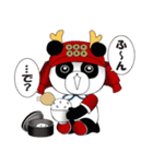 戦国 ぱんだ◎まる（個別スタンプ：2）