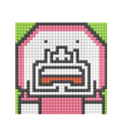 8-bit pixel かまぼこ君（個別スタンプ：13）