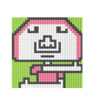 8-bit pixel かまぼこ君（個別スタンプ：14）