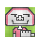 8-bit pixel かまぼこ君（個別スタンプ：15）