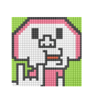 8-bit pixel かまぼこ君（個別スタンプ：17）