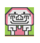 8-bit pixel かまぼこ君（個別スタンプ：18）